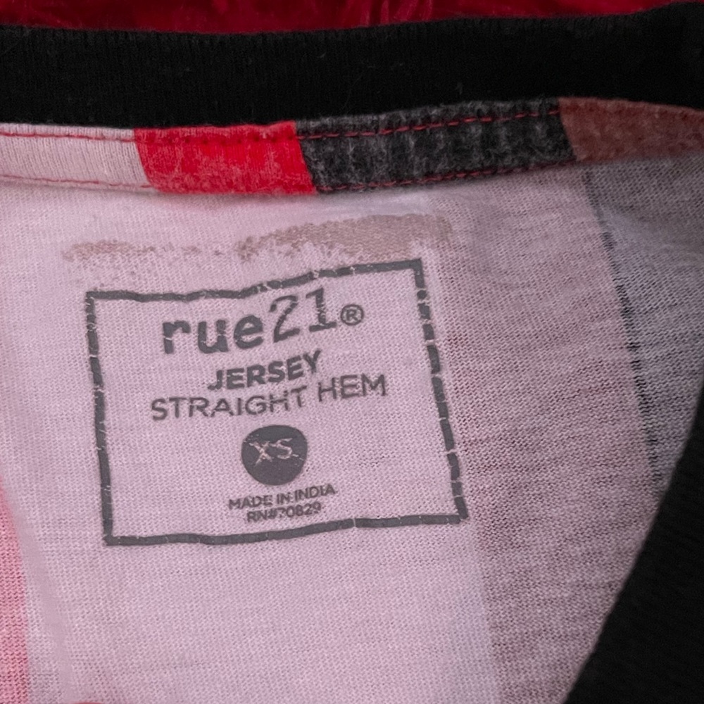 Stripped multi color shirt